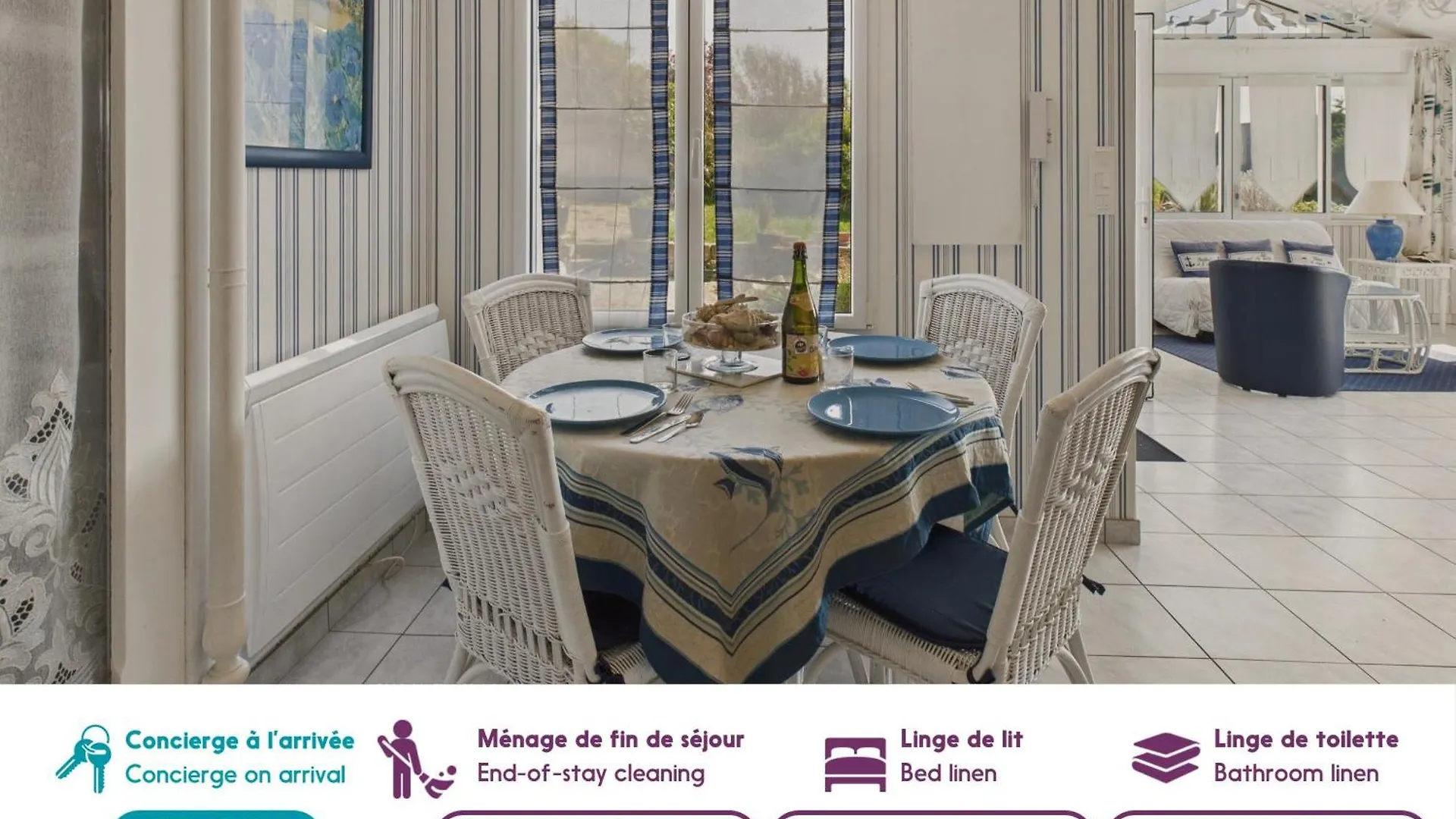 度假居 Maison Pour 8 Avec Grand Jardin A 150M De La Mer Trévou-Tréguignec